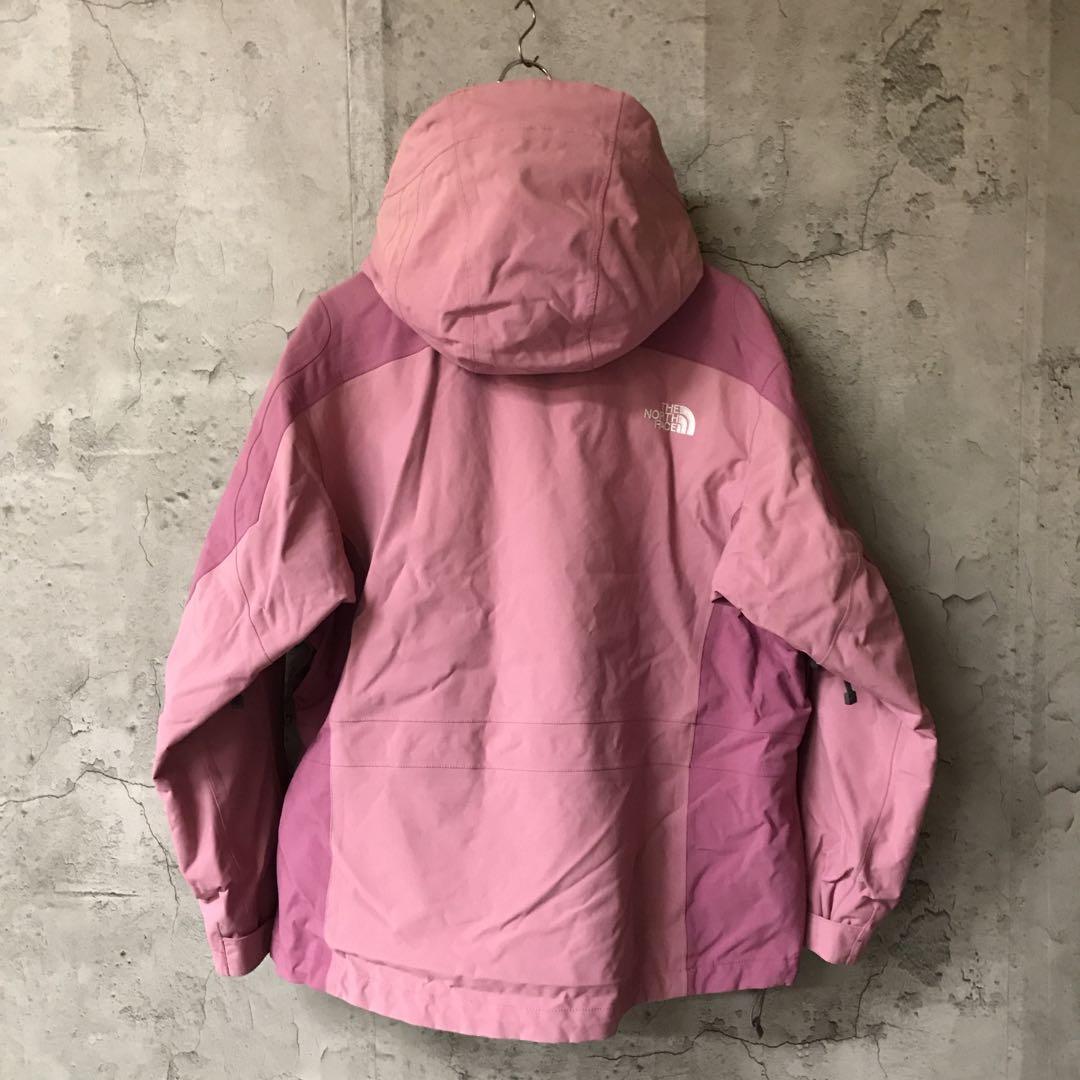 刺繍　ハイベント　M ザノースフェイス　マウンテンパーカー　スキーウェア