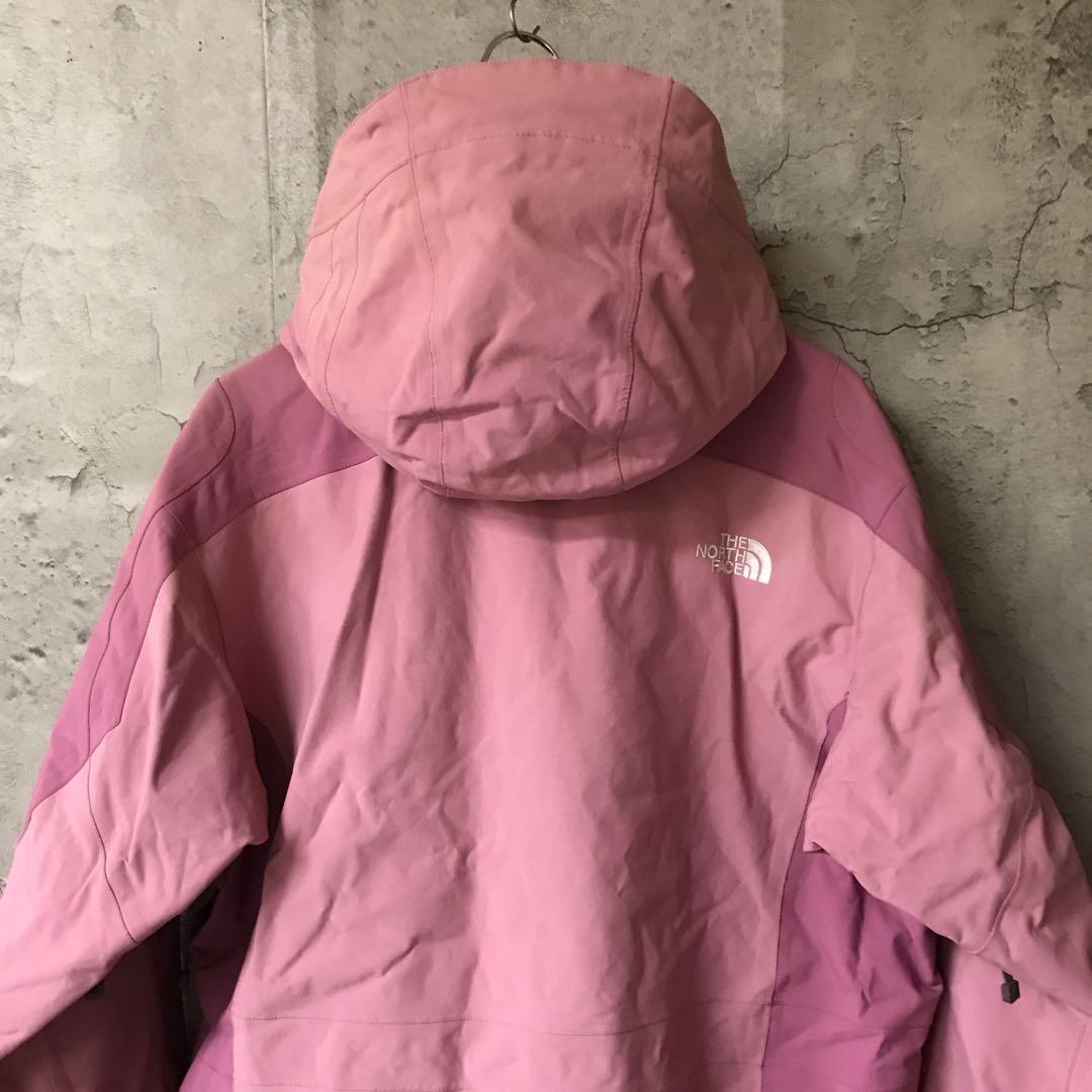 刺繍　ハイベント　M ザノースフェイス　マウンテンパーカー　スキーウェア