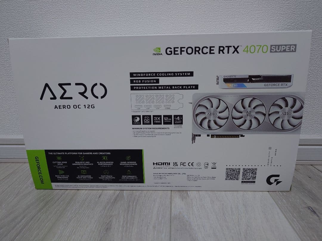 【憂生】GIGABYTE AERO 12G RTX 4070 SUPER