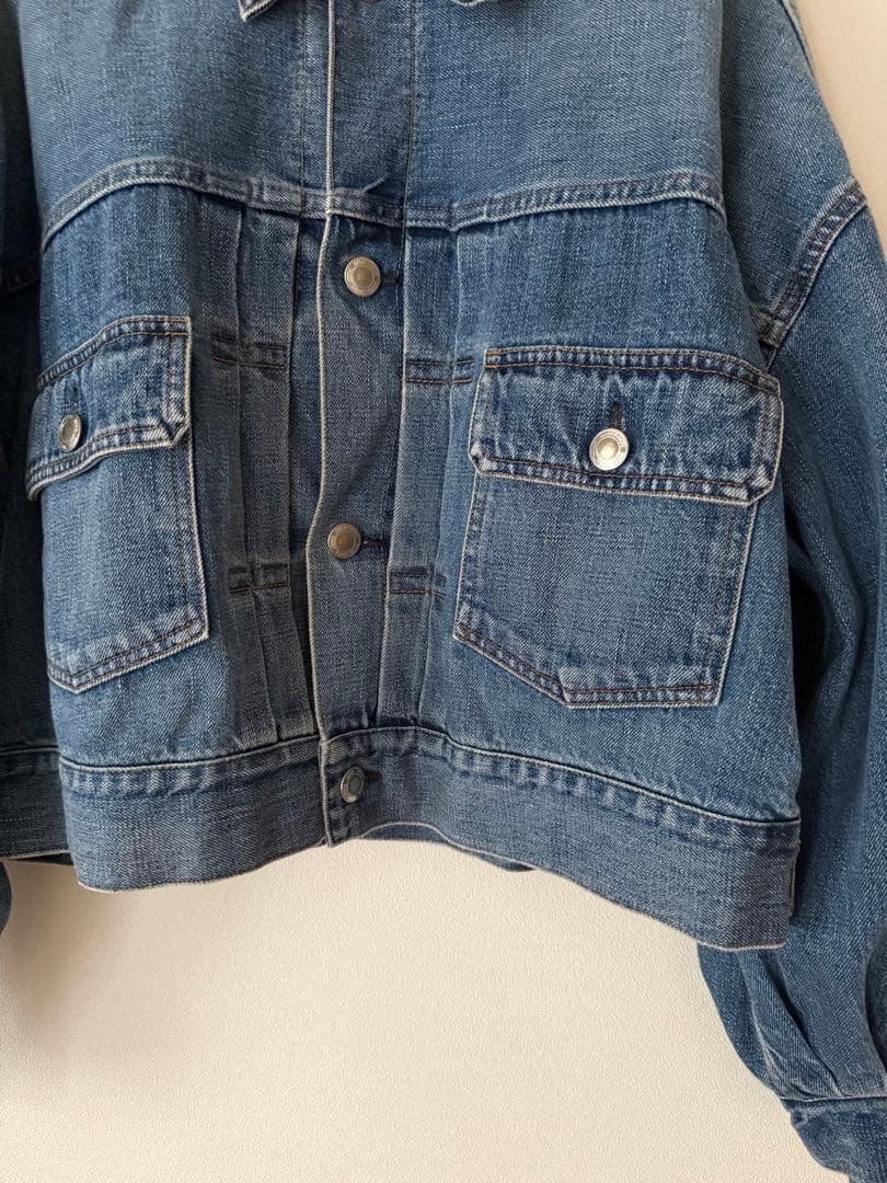 HYKE バルーンスリーブデニムジャケット　サイズ1