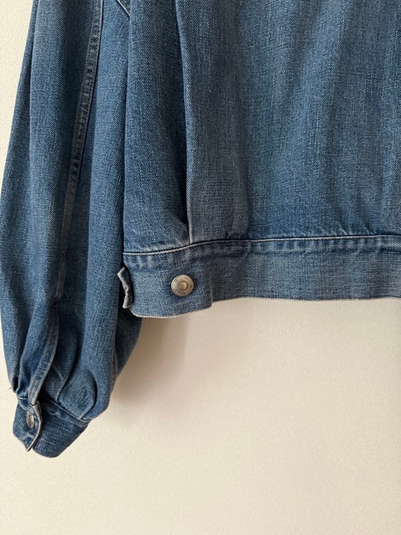 HYKE バルーンスリーブデニムジャケット　サイズ1