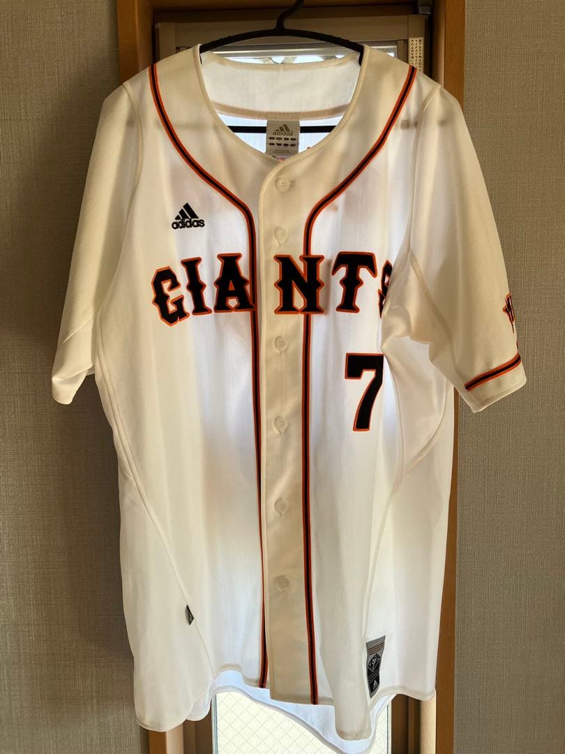 ★引退試合決定★アディダス　巨人　ユニフォーム　長野選手　サイズ2XO