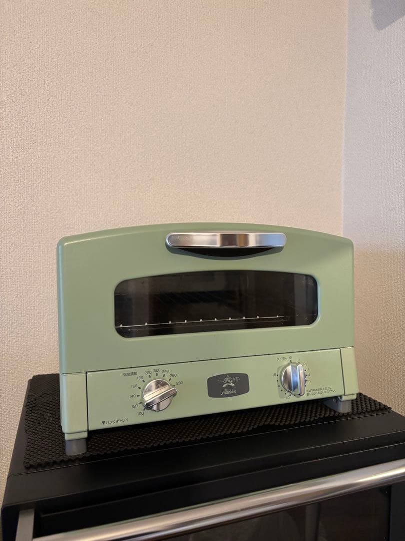 アラジン ミントグリーン レトロトースター