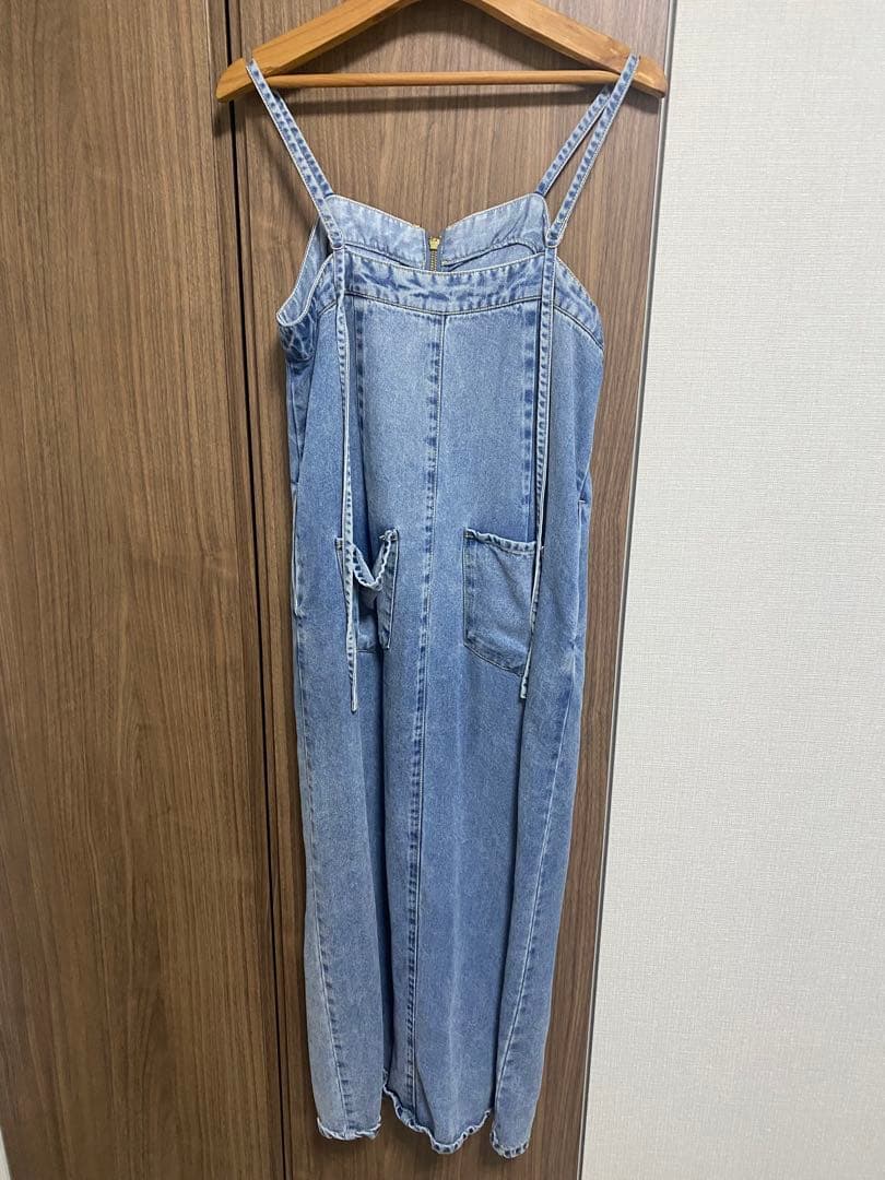 専用　DouDou テンセルデニムジャンスカ　36