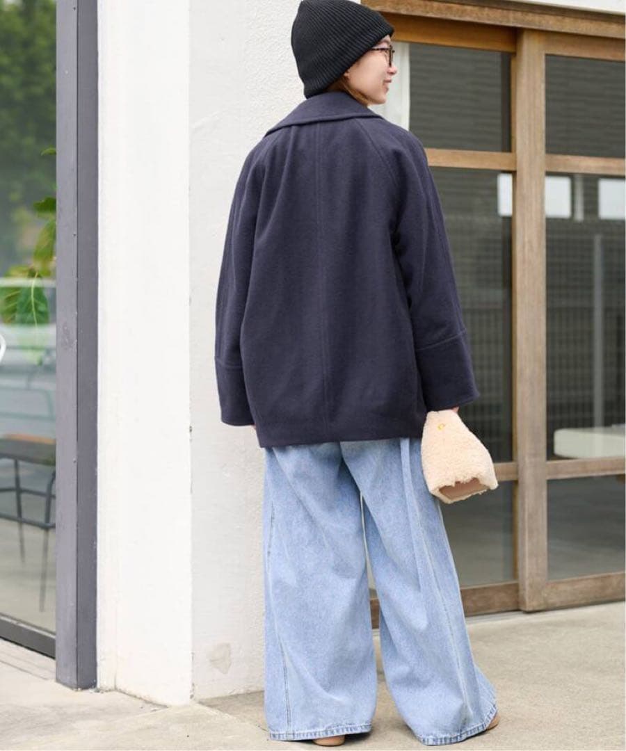 ジャーナルスタンダードレリューム 尾州ウールスーパー100モッサPコート