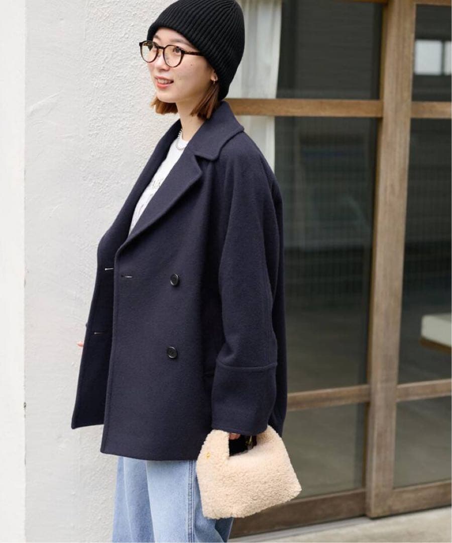 ジャーナルスタンダードレリューム 尾州ウールスーパー100モッサPコート