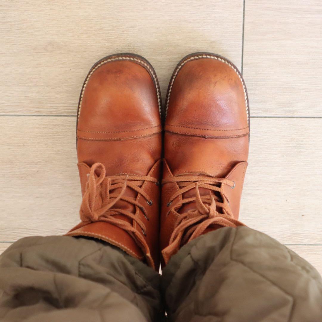 【HYSTERIC GLAMOUR】本革ブーツFINE（茶色）