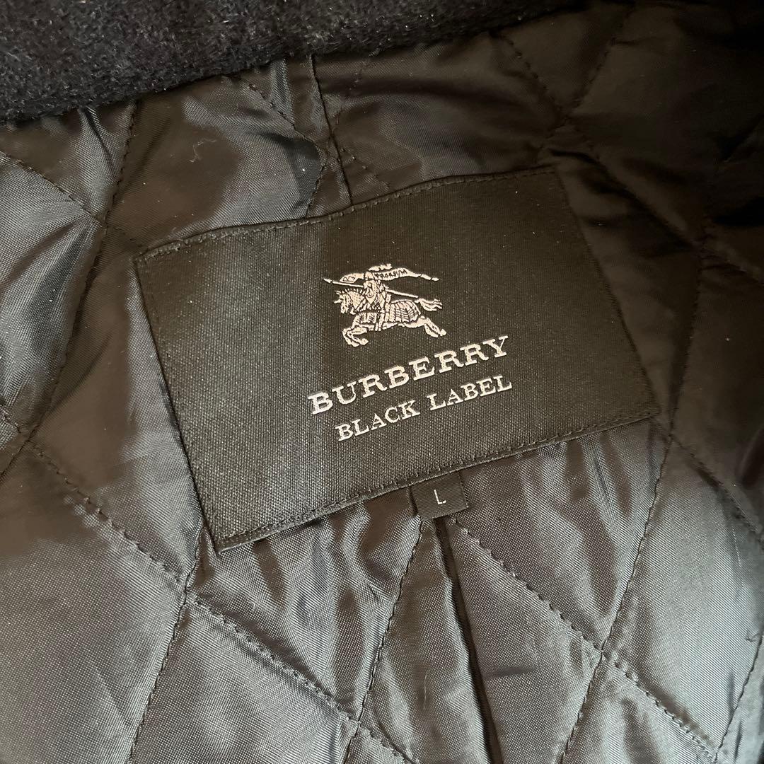 バーバリーブラックラベル　ダッフルコート