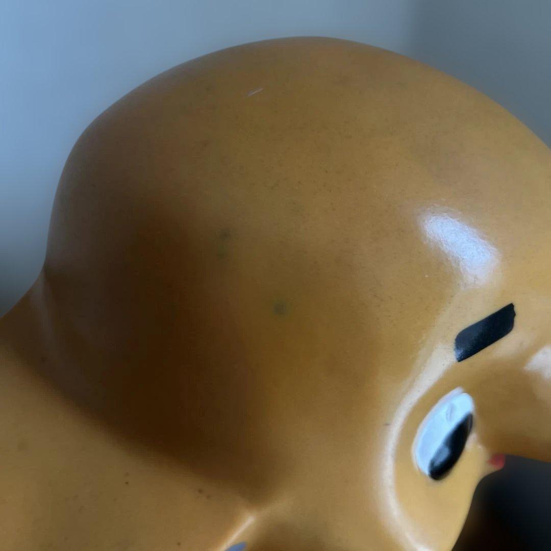 サトちゃん 佐藤製薬くすりはサトウ 古物 ソフビ カウンターサイズ