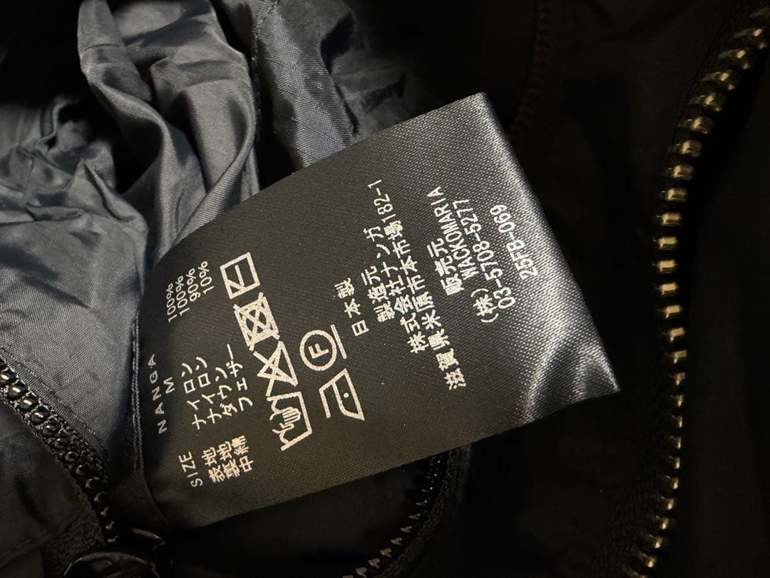【定価以下】WACKOMARIA NANGA DOWN JACKET新品未使用