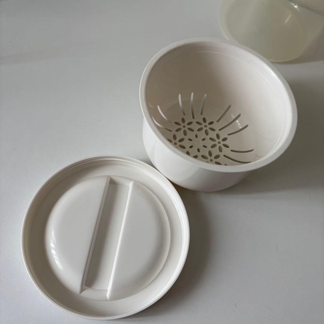 TANICA カモシコ　Ks-12 発酵機　ヨーグルティア　アイボリー　白　醸壷