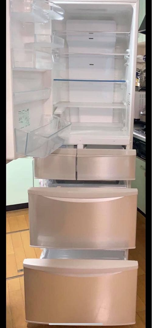 超省エネ パナソニック NR-E437TL-N 右開5ドア 426L