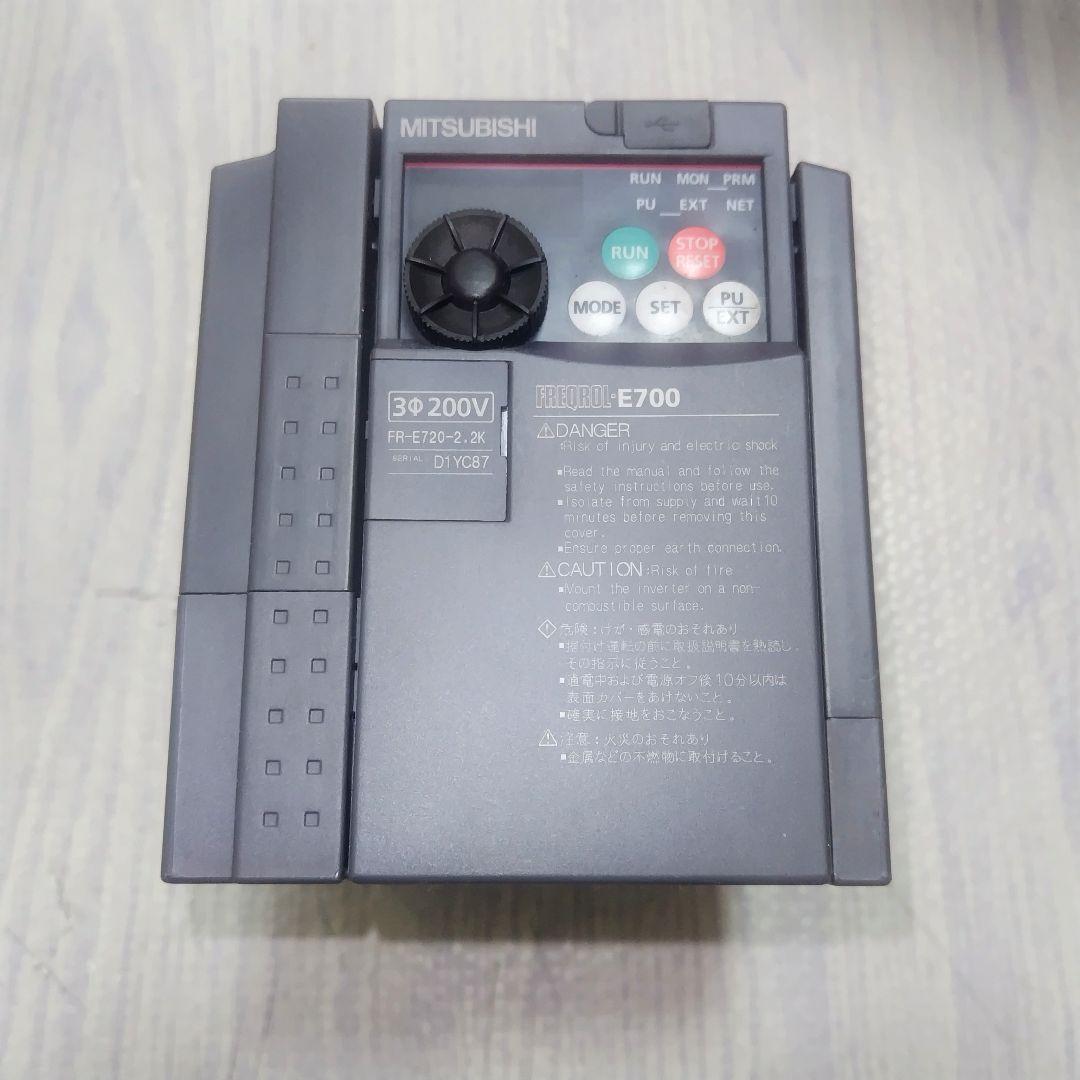 三菱電機 MITSUBISHI インバーター2.2KW FR-E720-2.2K