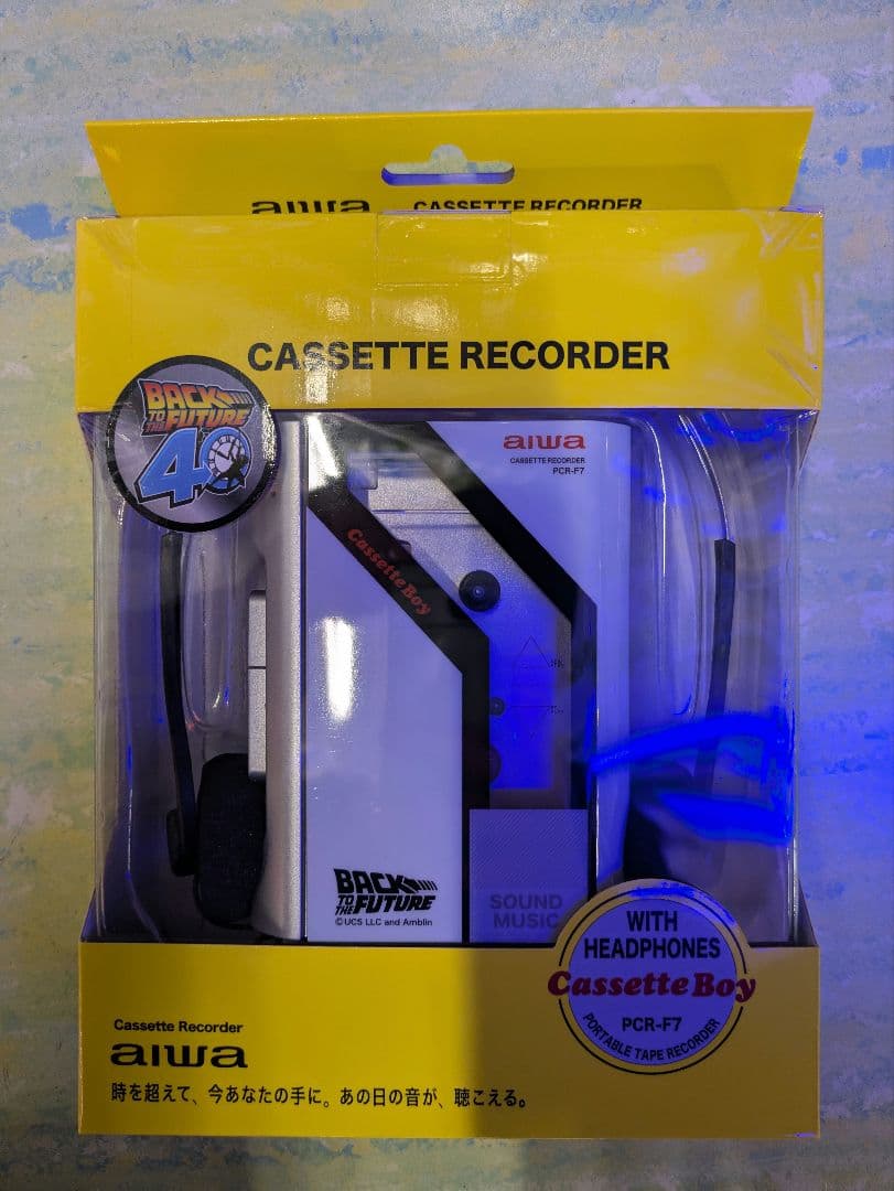 バックトゥザフューチャー ポータブルカセットプレーヤー ドンキ限定
