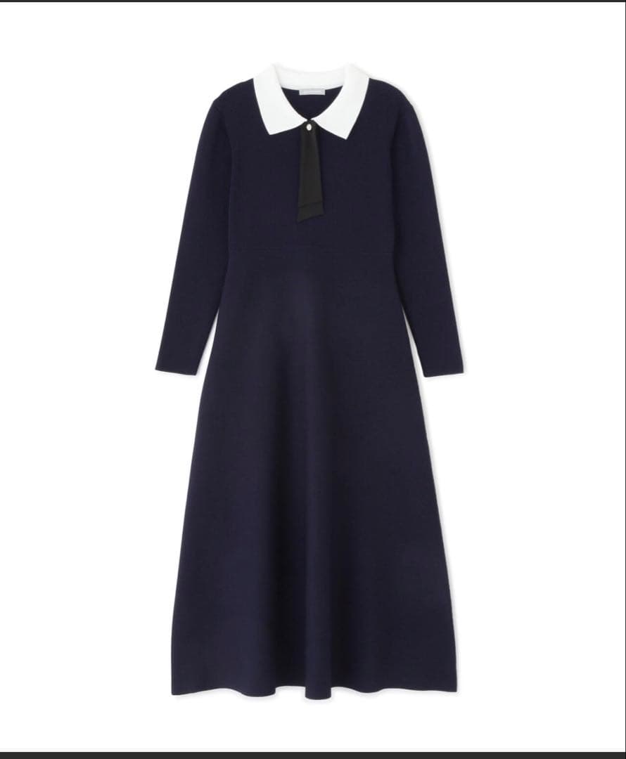 JILL by JILL STUART 2wayタイ付きパフフレアワンピース