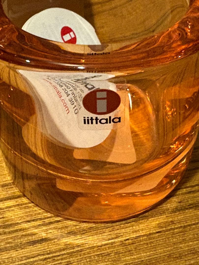 イッタラ　kivi サーモンピンク　60mm