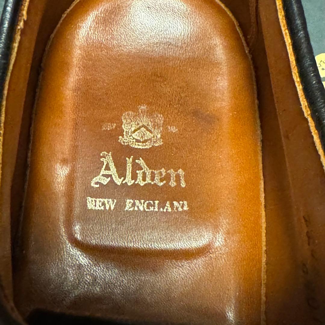 Alden 9901 オールデン コードバン プレーントゥ　7