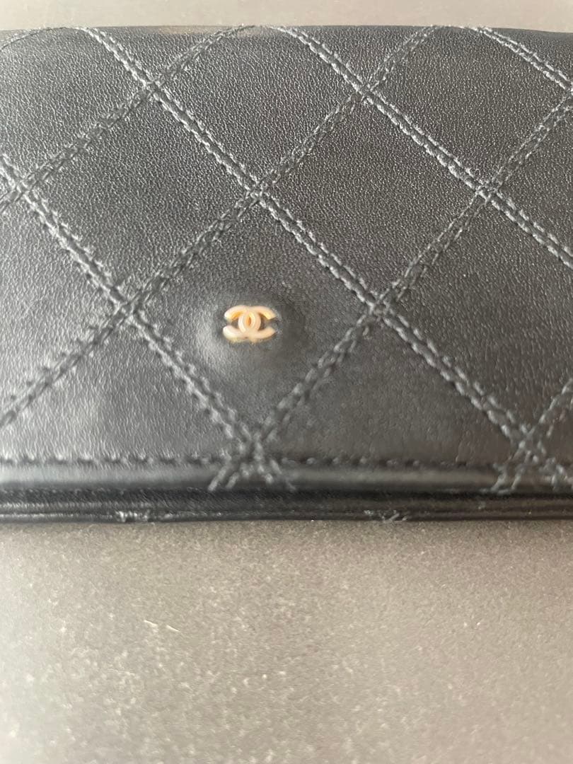 シャネル　ビコローレ　ケース　カードケース　ミニ財布　正規品　ビンテージ