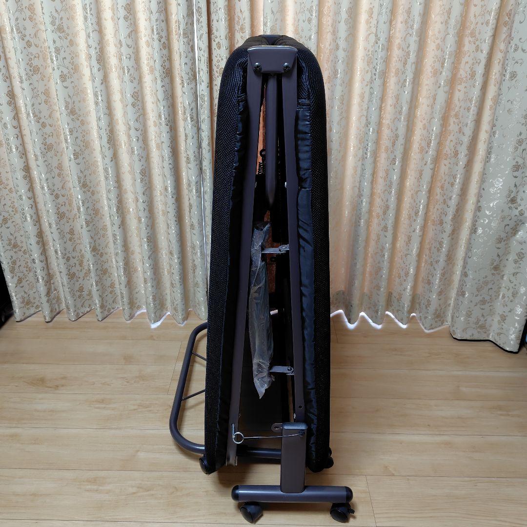 【直接引渡し希望】山善　YAMAZEN　折りたたみ　ベッド　シングル　ブラック