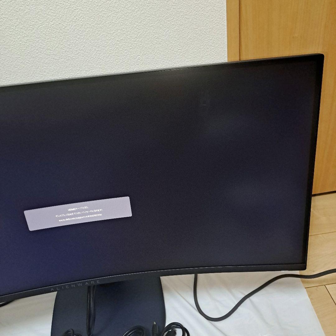 DELL AW3425DWM 湾曲モニター 本体