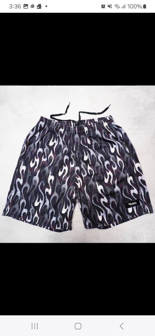 masseマシス ファイヤーショーツ 希少サイズ:M キムタク 長瀬