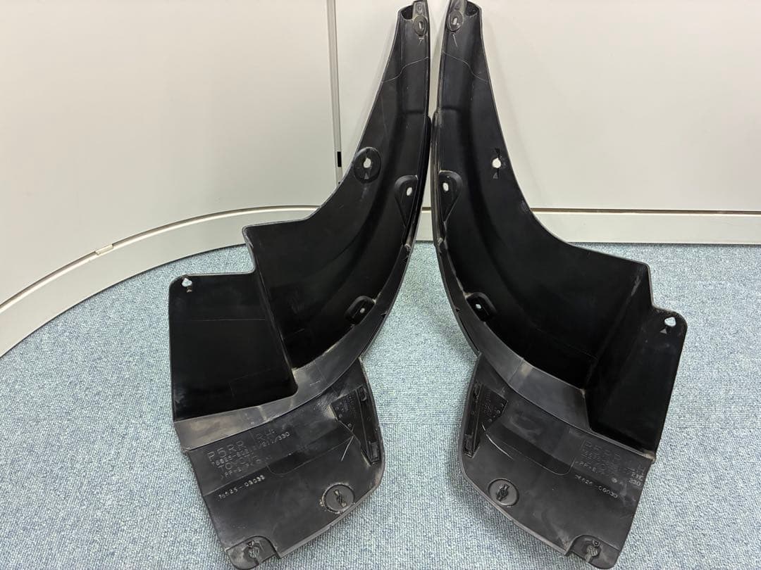 150プラド　純正ショート前後加工マッドガード