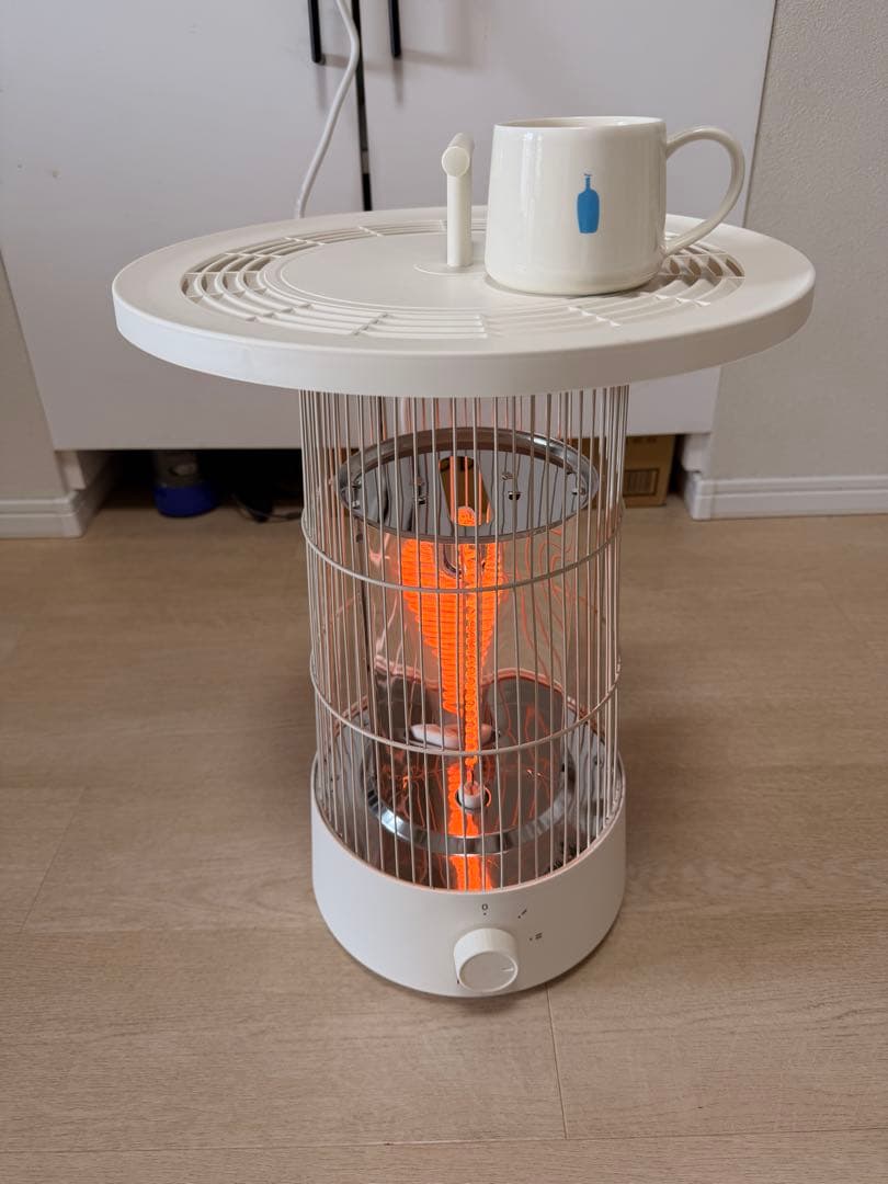 新品未使用【テーブルヒーター】-Circle Warm/電気ストーブ/暖房器具