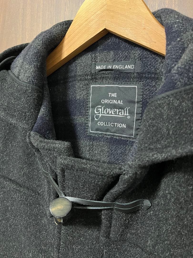 【値下げ】ダッフルコート グローバーオール ダークグレー M 状態よし