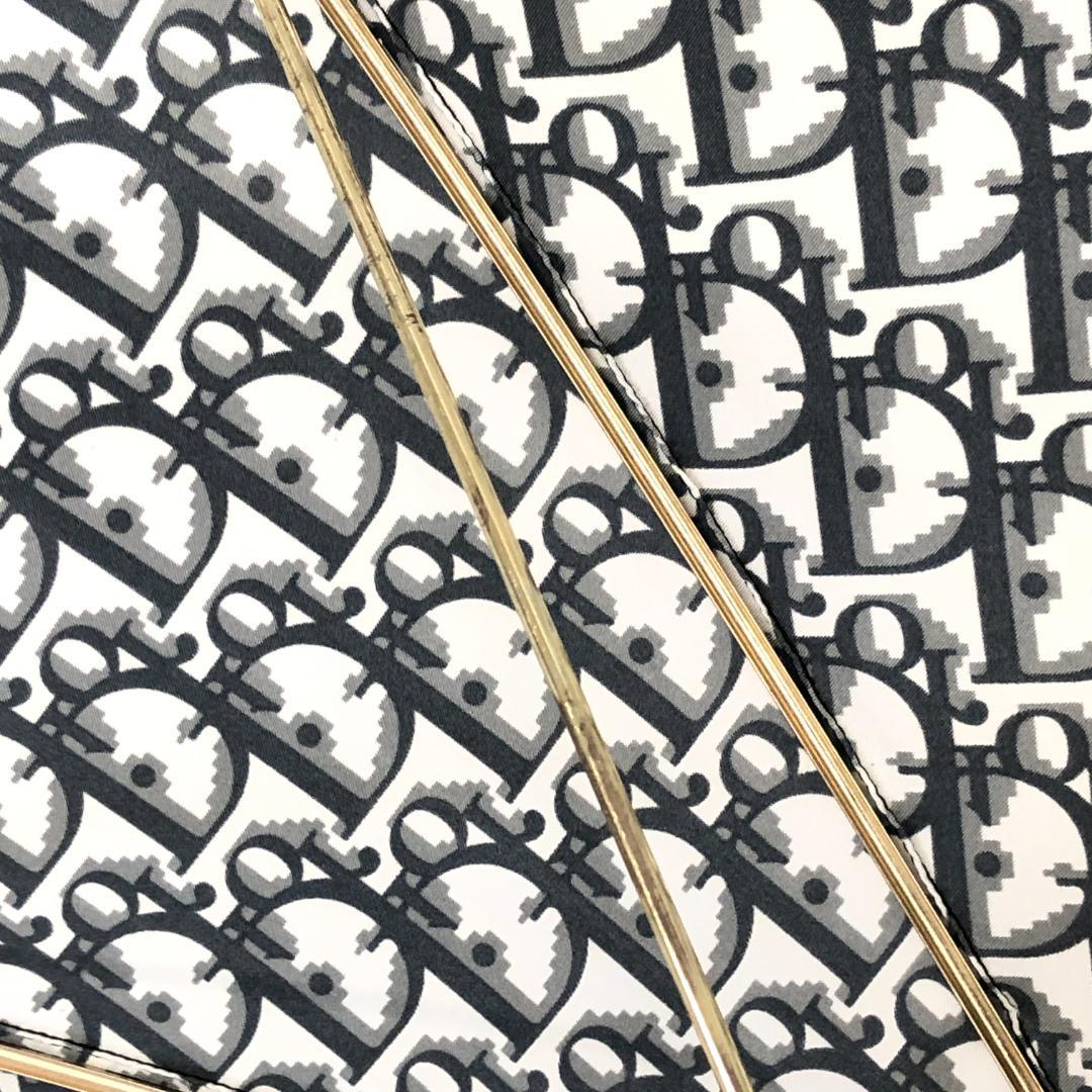 【未使用保管品】7F496/クリスチャンディオール/長傘/トロッター/ブラック