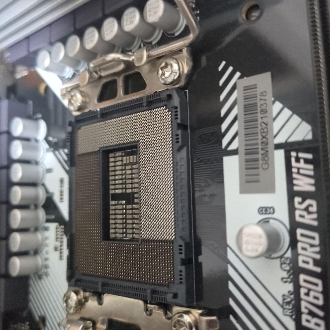 ASRock B760pro rs wifi ドスパラ限定 中古マザーボード本体