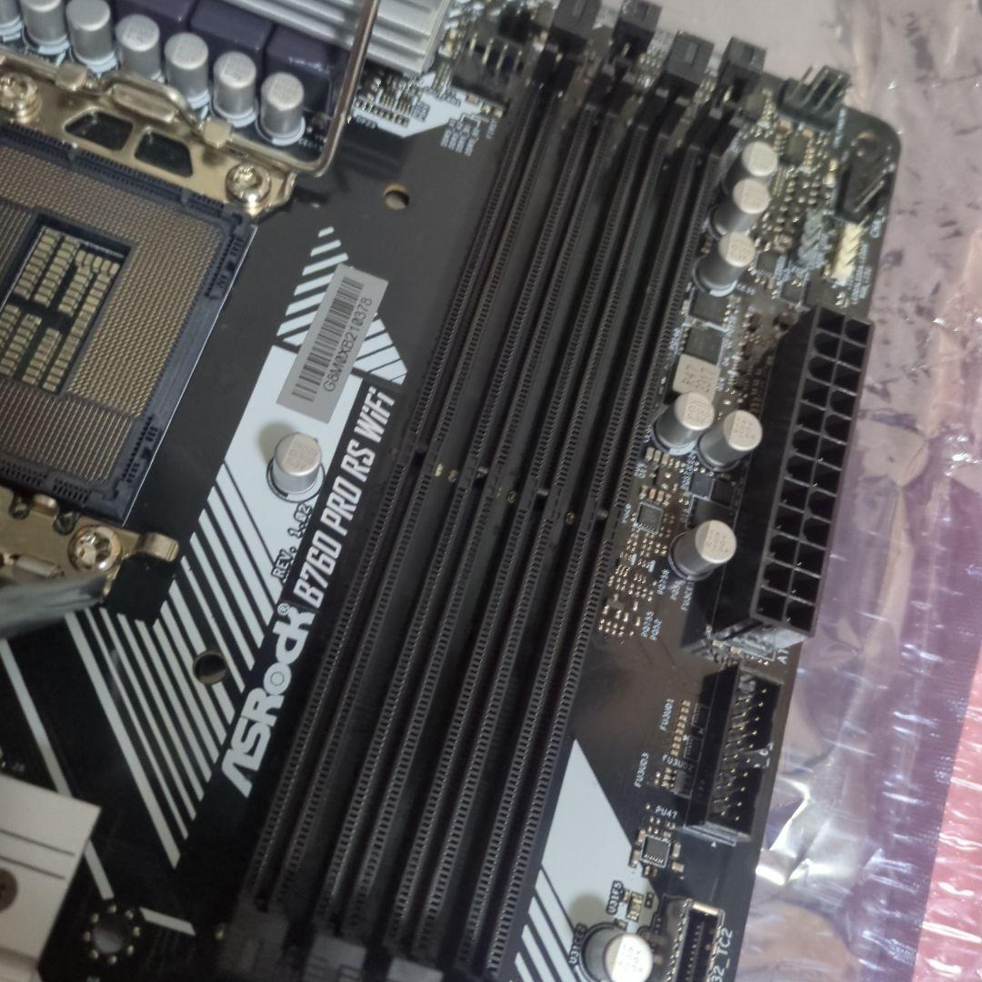 ASRock B760pro rs wifi ドスパラ限定 中古マザーボード本体