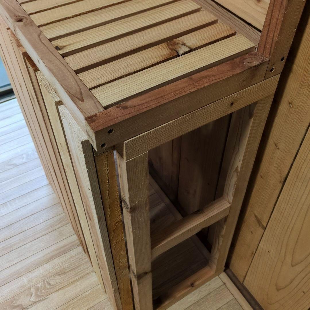 作業台　ディスプレイ　パーゴラ　裏庭bar風　ハンドメイド　ガーデン雑貨