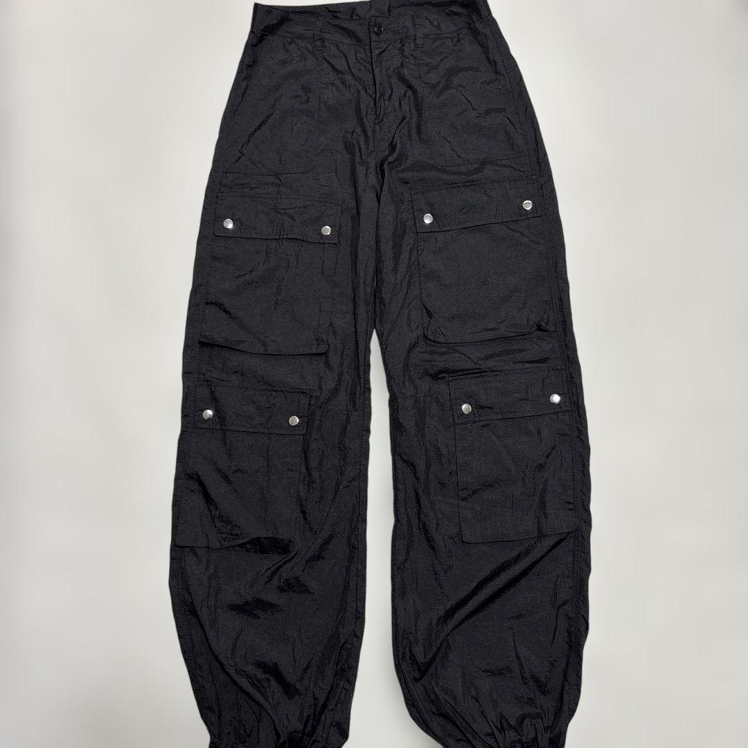 DIESEL ナイロン カーゴ ワイドパンツ