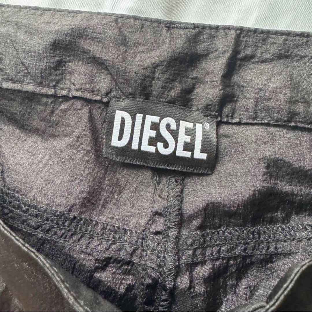 DIESEL ナイロン カーゴ ワイドパンツ