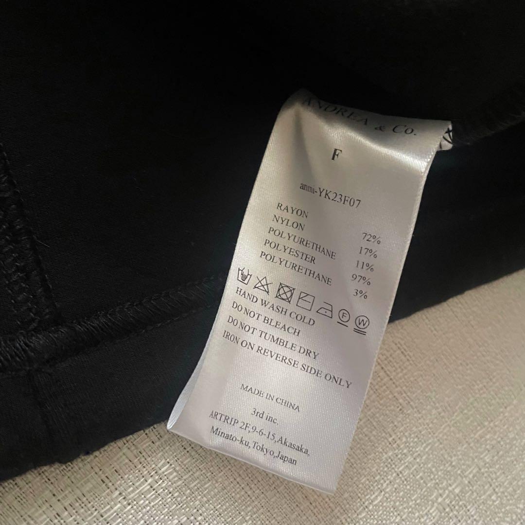 美品✨ANDREA&Co. MA-1 DROST LOGO PULLOVER