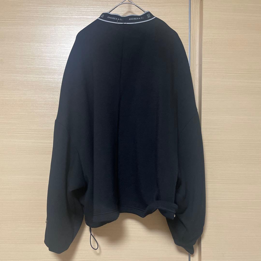 美品✨ANDREA&Co. MA-1 DROST LOGO PULLOVER