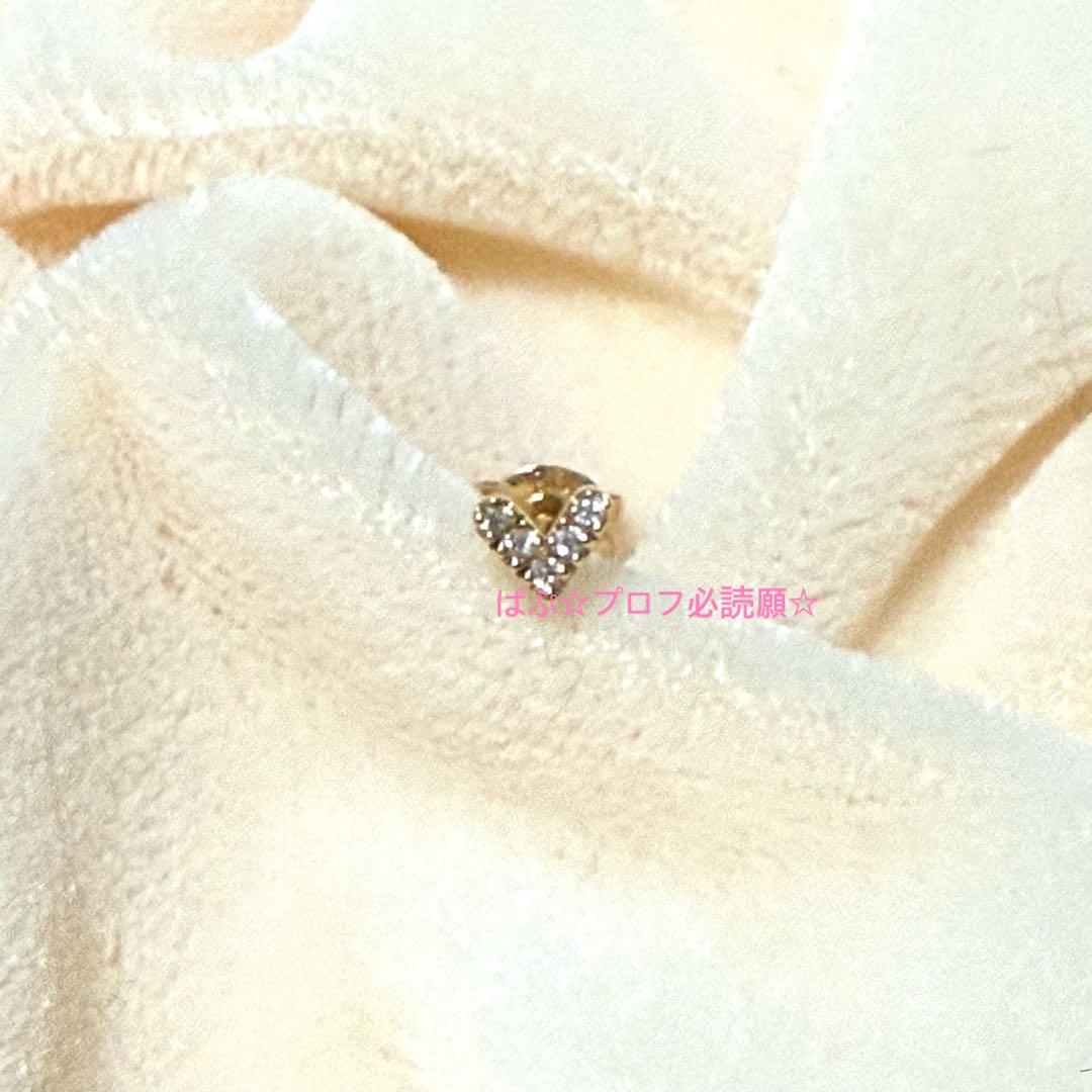 【販売証明書有】‧✧̣̥̇‧AHKAH‧✧̣̥̇‧可愛い★ローラハート★片耳用☆