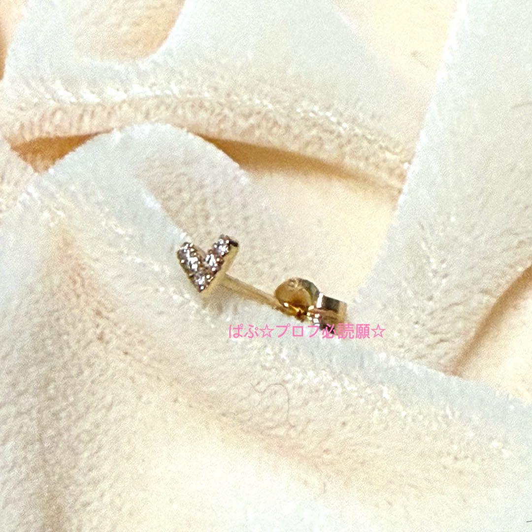 【販売証明書有】‧✧̣̥̇‧AHKAH‧✧̣̥̇‧可愛い★ローラハート★片耳用☆