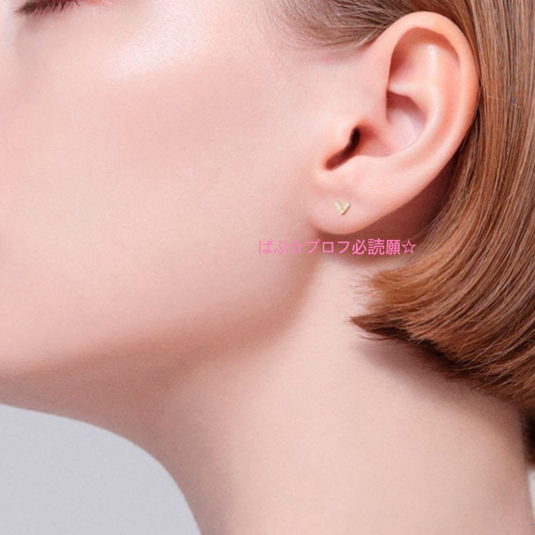 【販売証明書有】‧✧̣̥̇‧AHKAH‧✧̣̥̇‧可愛い★ローラハート★片耳用☆