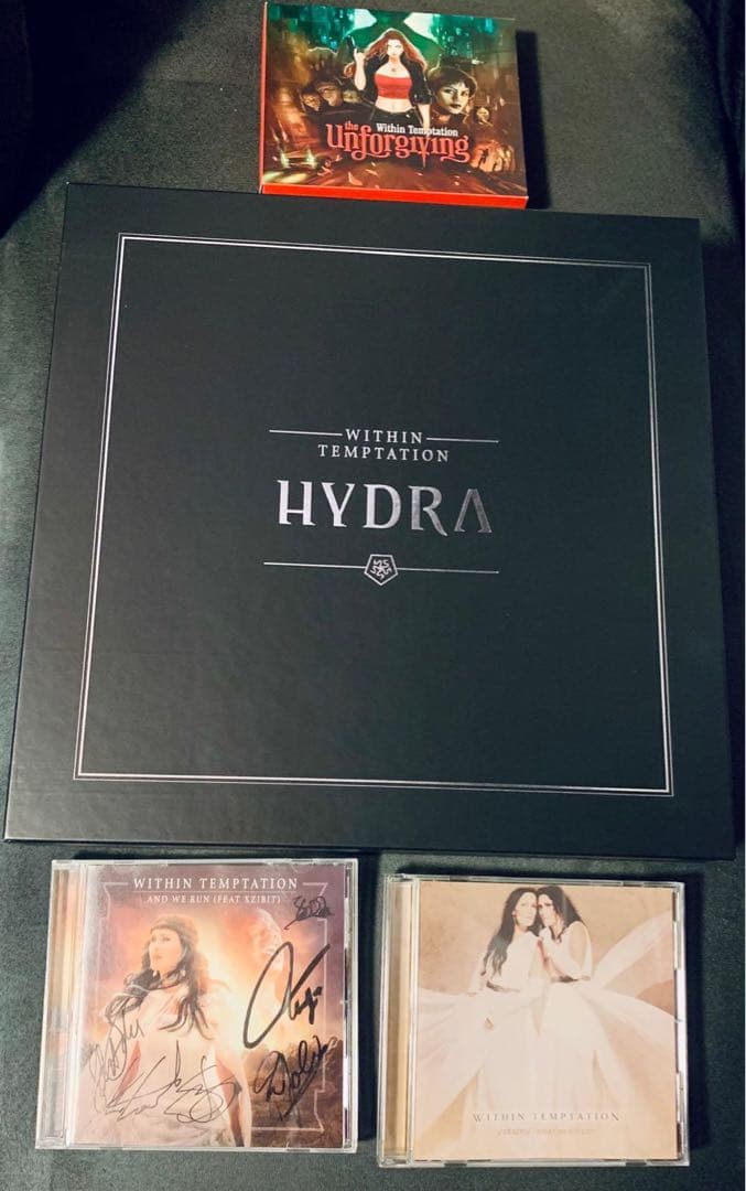 Within Temptation サイン入りCDセット + ボックスセット