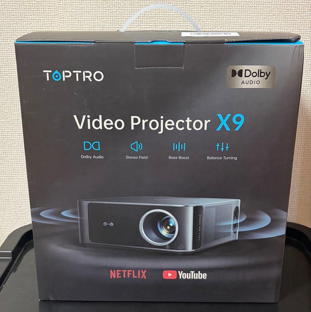 プロジェクター 4K 1200ASNI オートフォーカス＆自動台形補正