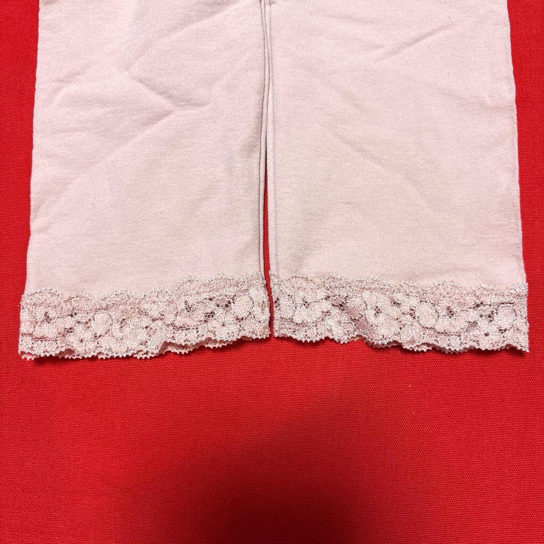 【未使用】温活! ちゃび 限定 あったかハイウエストレギンス M ピンク