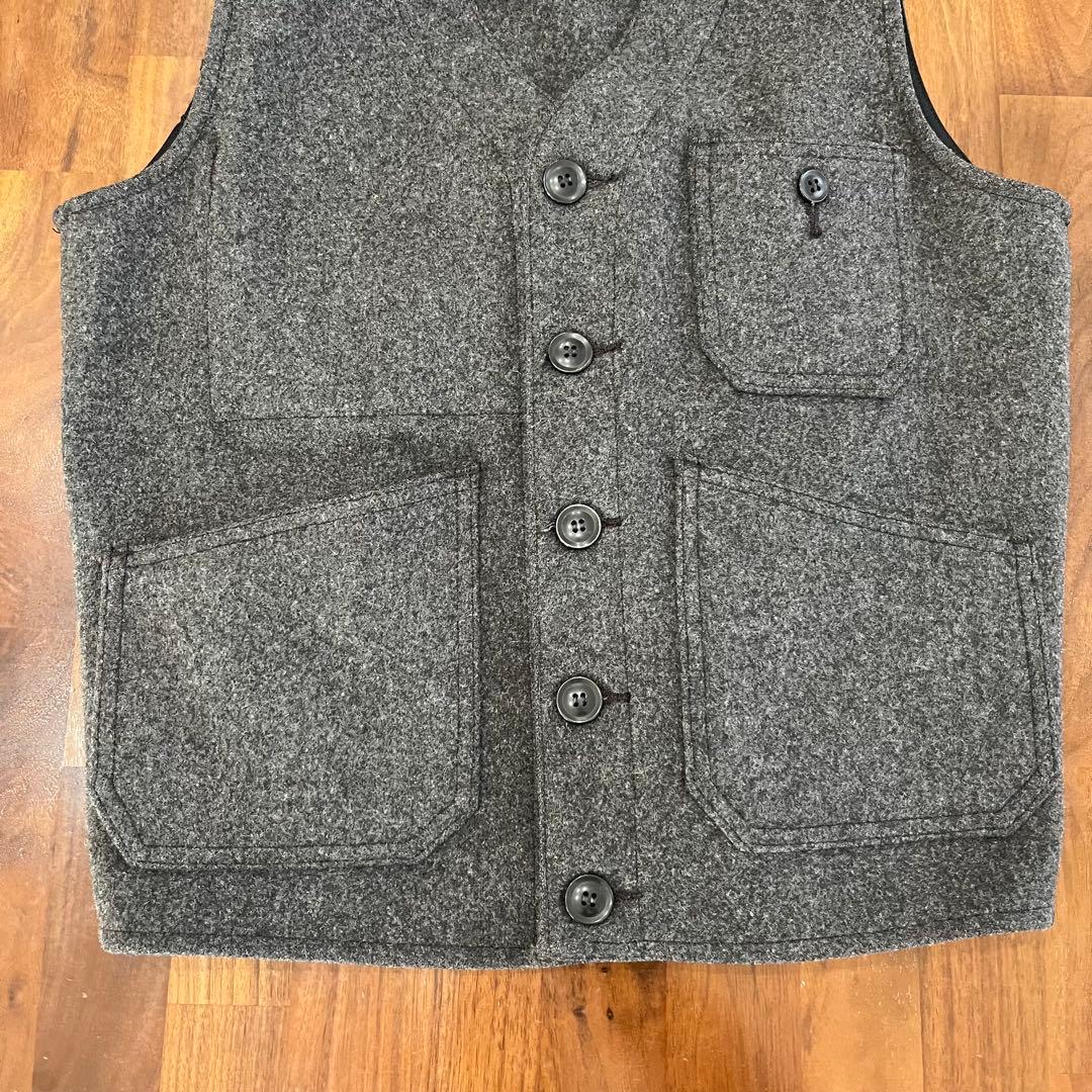 の*り様 シュガーケーン ウール ベスト M Sugar Cane WOOL V