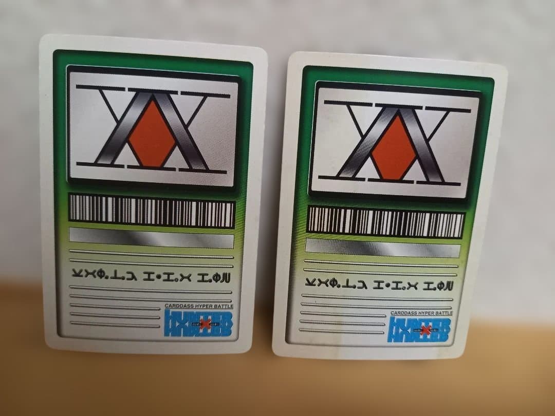 C158 HUNTER × HUNTER カードダス ゼノ&クロロ 2枚 バラ可