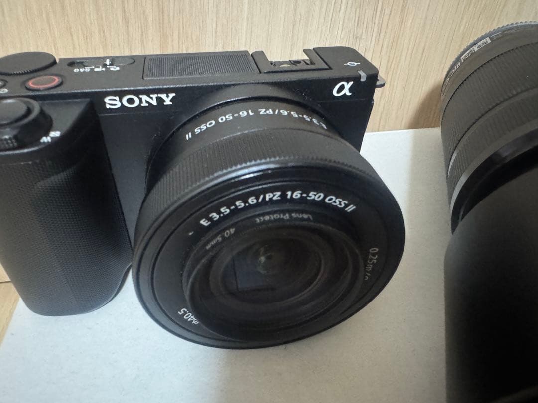 美品SONY α ZV-E10 Ⅱ ダブルズームキット