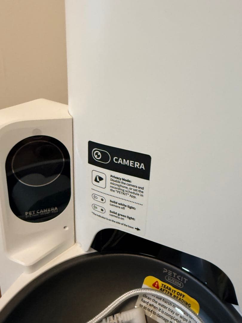 ぱ*ん様 新品未使用　ペットカメラ付き自動給餌器