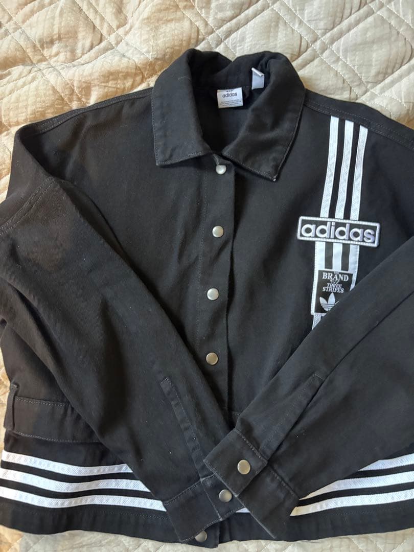 ベ*ス様 アディブレイク デニム 2-IN-1 トラックトップ