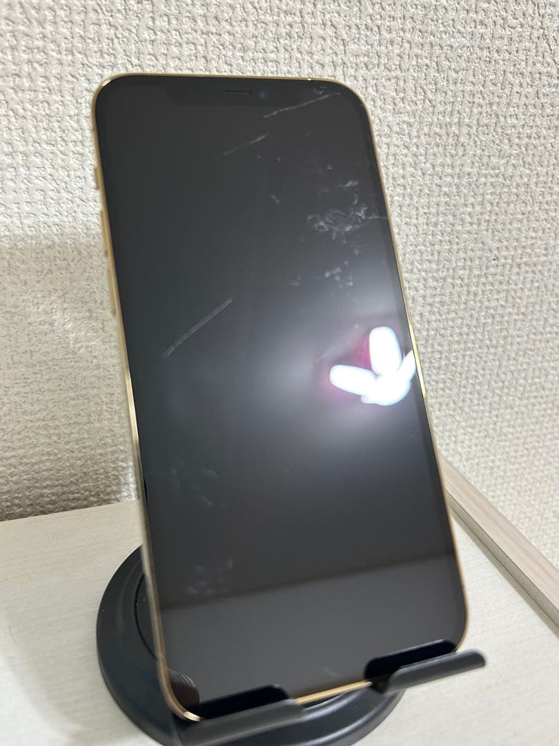 【バッテリー100%】【即日発送！】iPhone12Pro ゴールド 128GB