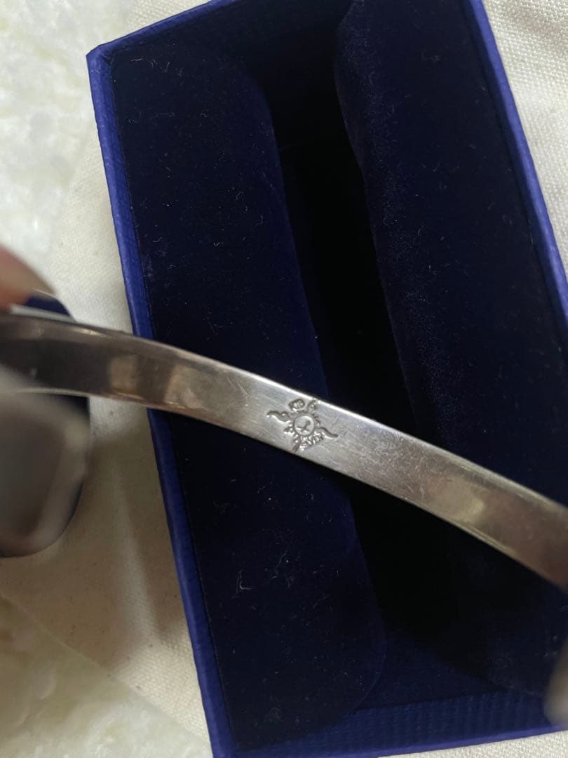 FIRST ARROWS k18唐草彫バングル ファーストアローズ 幅8mm