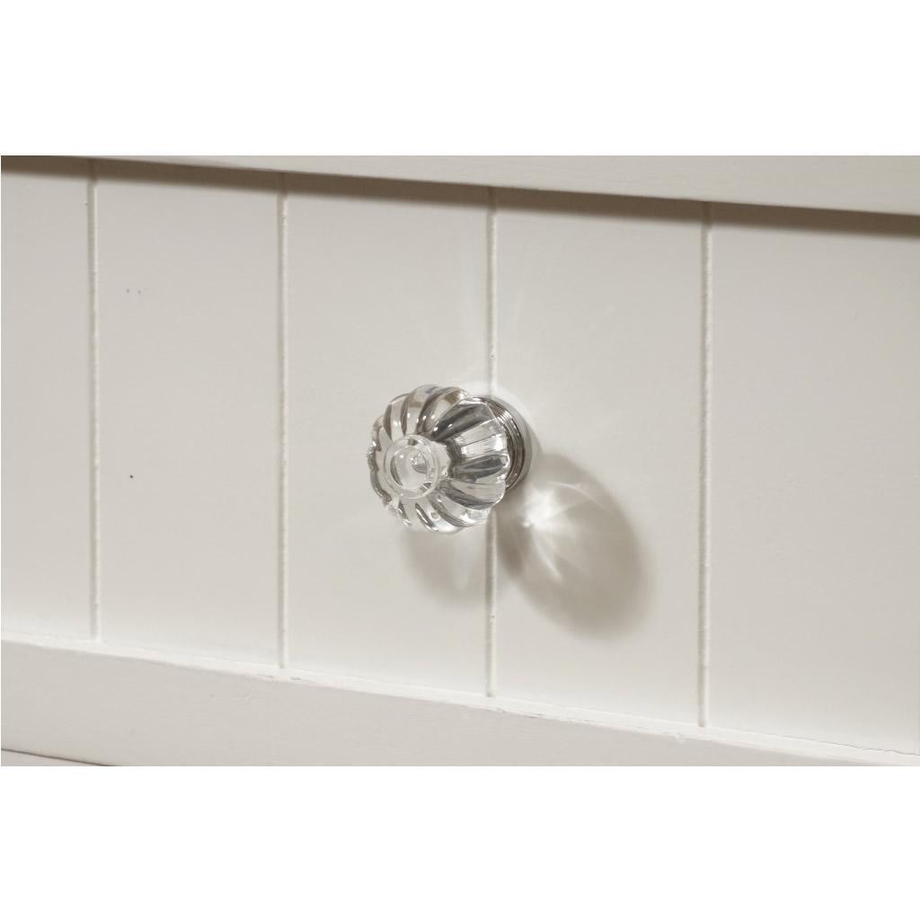 フォロー割【新品】アンティーク調 テレビ台　クリスタル調ハンドル　 幅72㎝